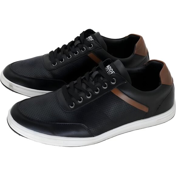 Madden Men\'s M-Bassil Perforated Sneakers Black Size 10 main image 5